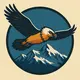 Alpine Mayen - Bearded Vulture Logo