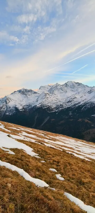 Nature surroundings of Le Gypaète, eco-friendly chalet near Verbier